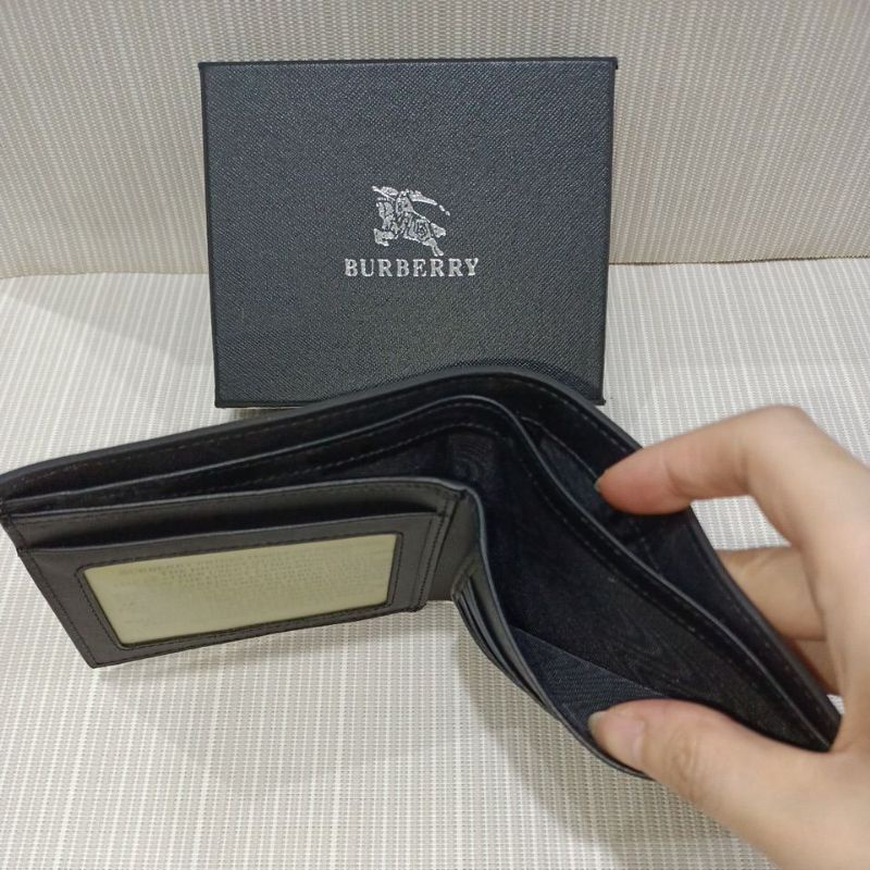 Dompet pendek pria import kulit asli