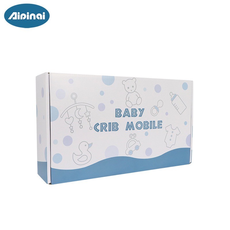 AIPINAI MUSICAL CRIB | Mainan baby box bayi | baby crib mobile