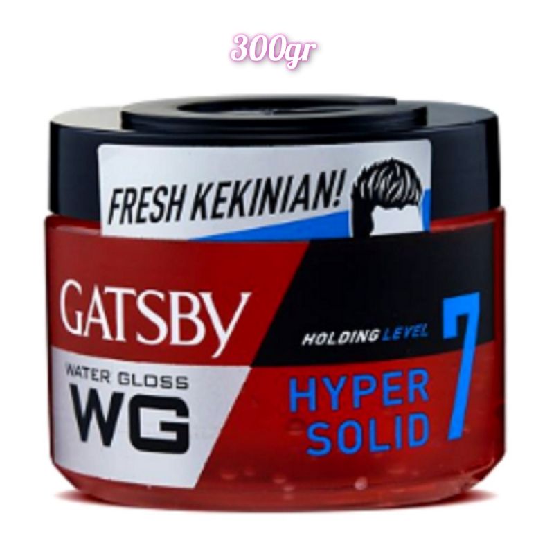 GATSBY Water Gloss Hyper Solid7 300gr- GATSBY POMADE