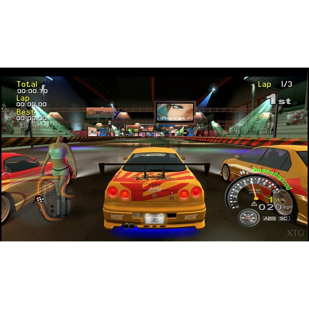 Kaset PS2 Street Racing Syndicate