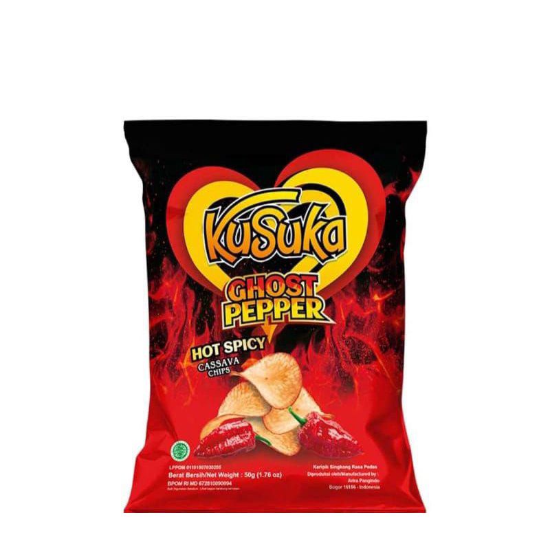 

Kusuka Keripik Singkong Ghost Pepper 50gr