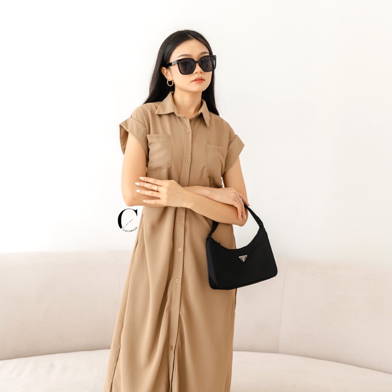 BEVERLY DRESS - DRESS CASUAL PREMIUM WANITA