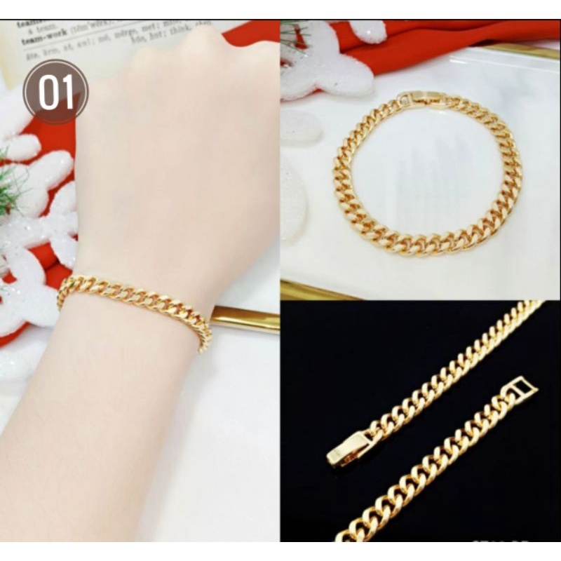 Gelang Tangan Dewasa Sisik Naga Xuping Cantik Dan Simple N14102202