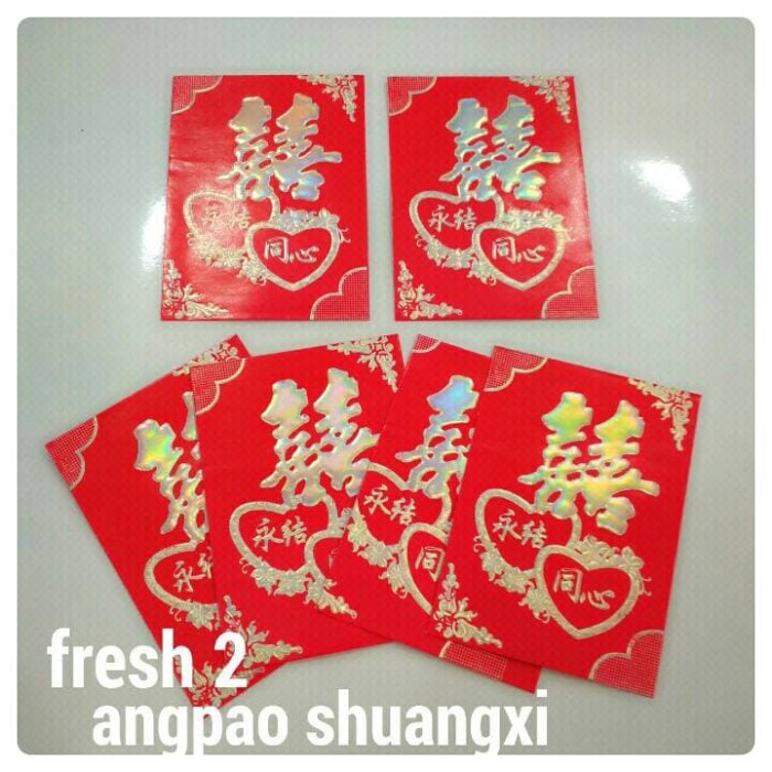 

Sale!!! 3 Ceban . Angpao Shuangxi Kecil Berkualitas