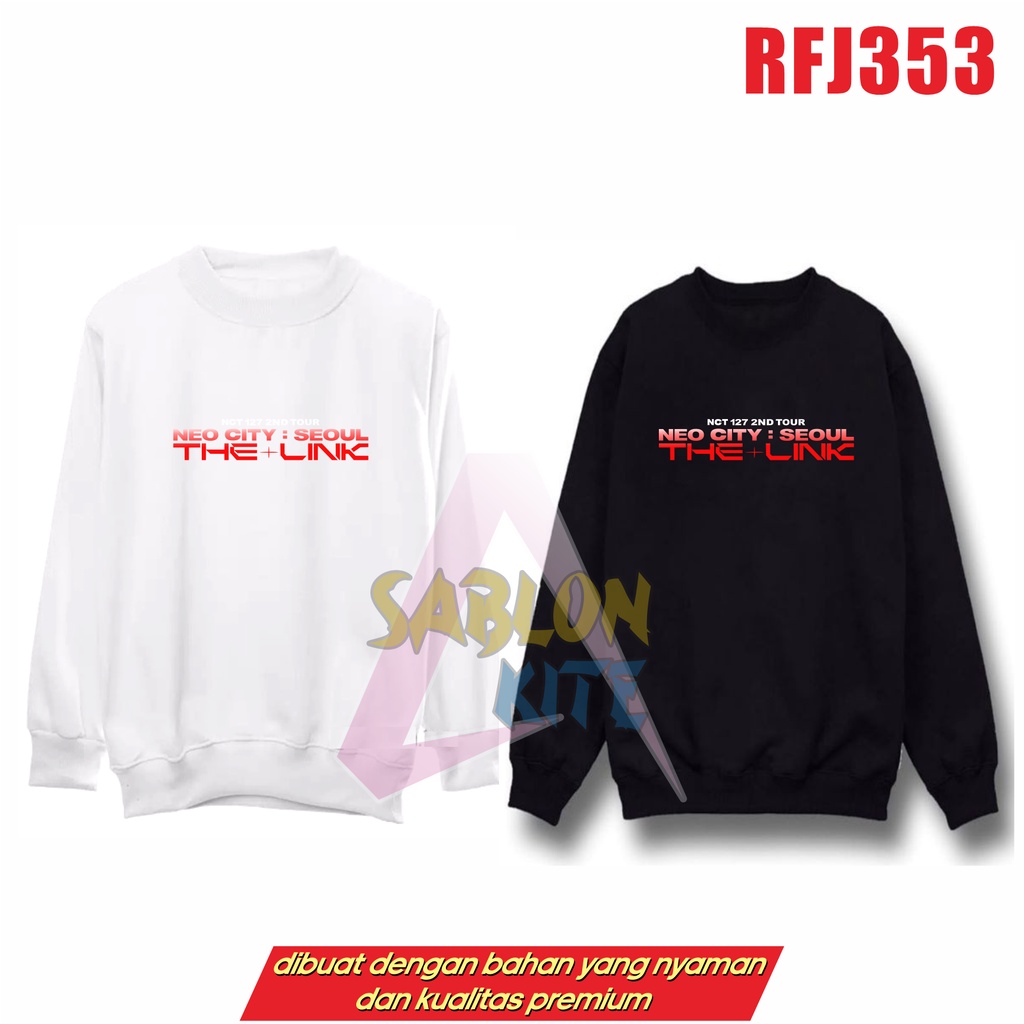 MURAH!!! SWEATER KPOP NEO CITY LINK RFJ353 ADA KAOS JUGA