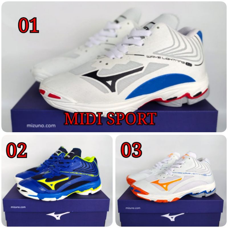 Sepatu Voli Mizuno Wave Lightning Z6 Sepatu Olahraga Volly Mizuno Z6 Terlaris