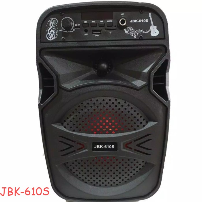 SPEAKER BLUETOOTH+MIC JBK-610S  JBK-611S WIRELESS JBK610/JBK611 SPEAKER KOPER PORTABLE SPEAKER MUSIC BOX BLUETOOTH