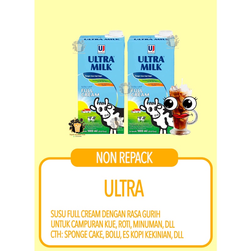 

TERSEDIA PAKET HEMAT!! UHT ULTRA MILK FULLCREAM 1 LITER