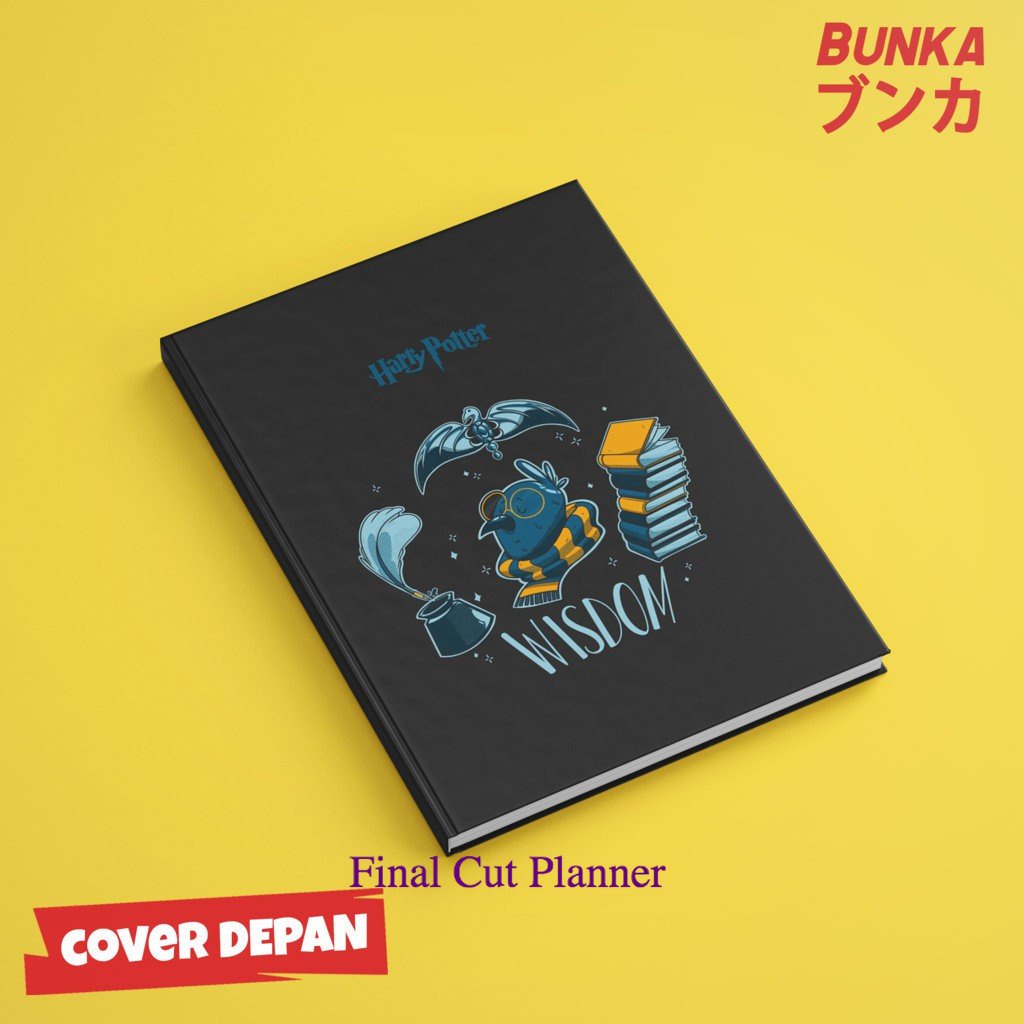 

Notebook Harry Potter Ravenclaw Slogan Hardcover A5 Buku Tulis Catatan Note Agenda Planner Jurnal .