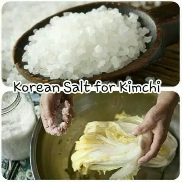 

Garam korea untuk kimchi sea salt 500gr Made In Korea