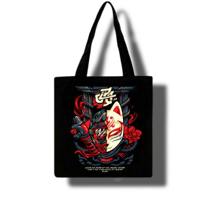 totebag resleting nudiebag unisex