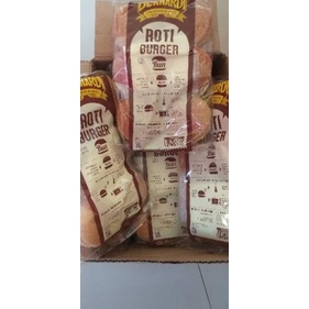 

Harga Kompetitif--Roti bun burger wijen / non wijen bernadi isi 6 set / deli 7 burger wijen