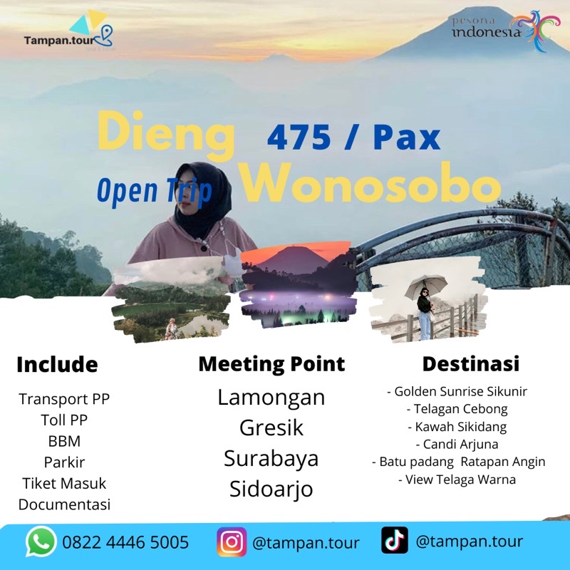 Open Trip Dieng Wonosobo