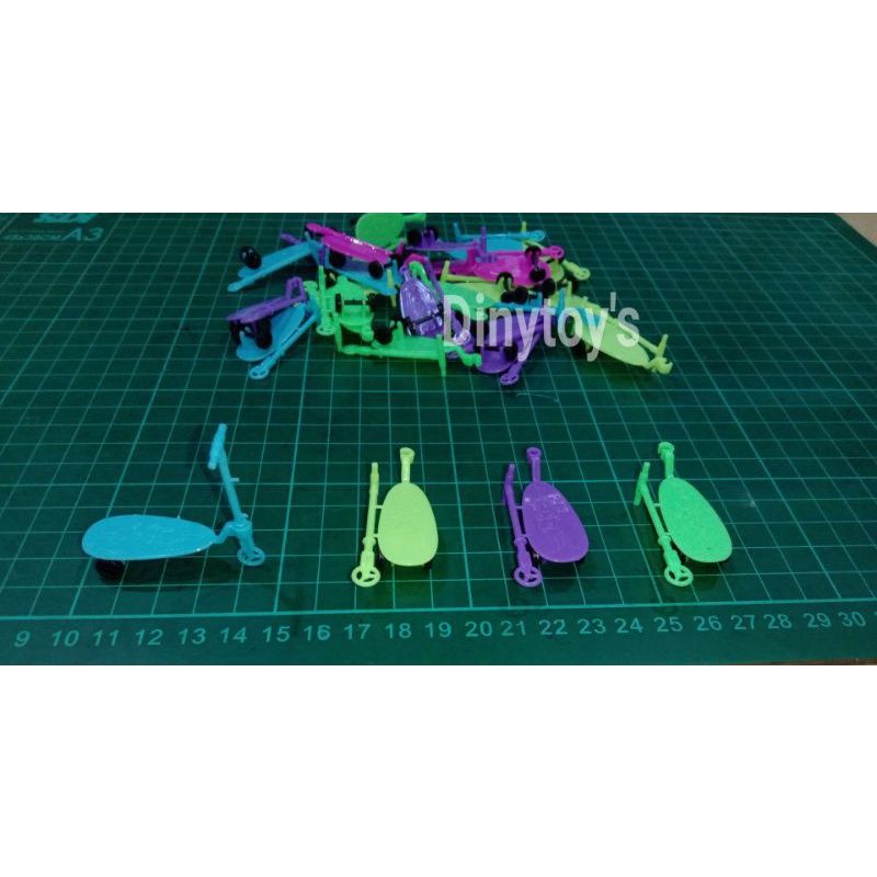 200 pcs otopet/scooter mainan ukuran mini mainan anak mainan grosir mainan curah dinytoy's