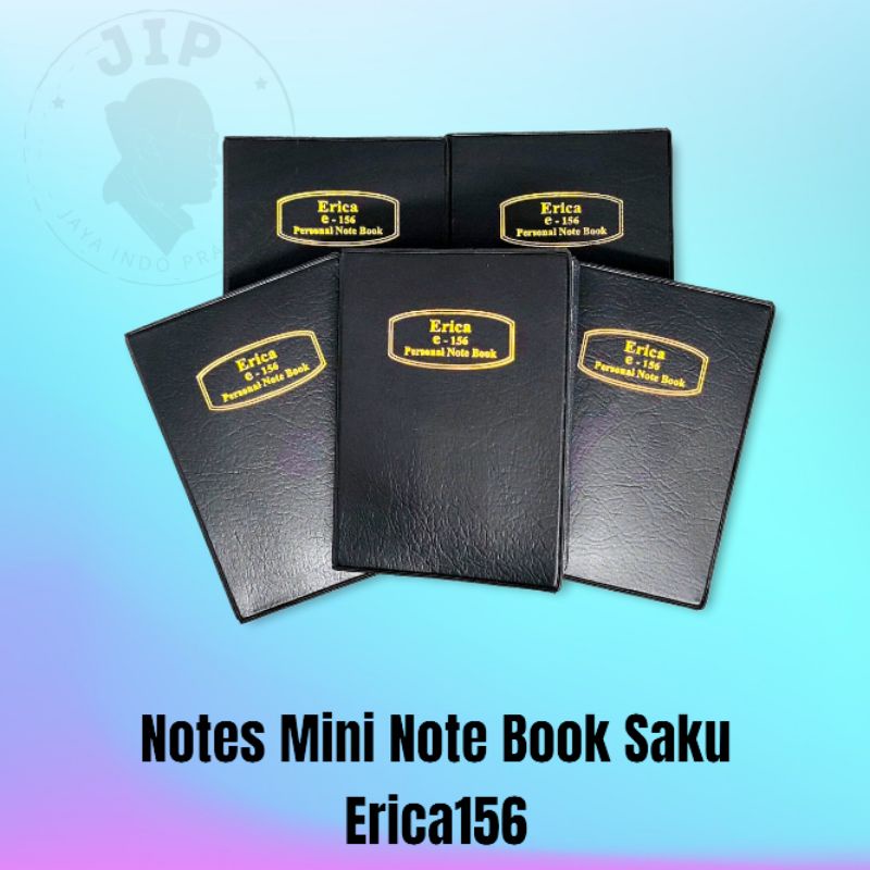 

Diary / Notebook / Buku Saku kecil Hitam / Agenda Mini Erica E-156 (PCS)