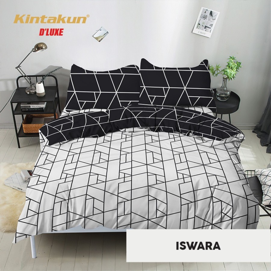 RC Kintakun Bedcover Set Seprai/Sprei King Size 180x200 New Motif Asrinala Indira Arunika Candramawa