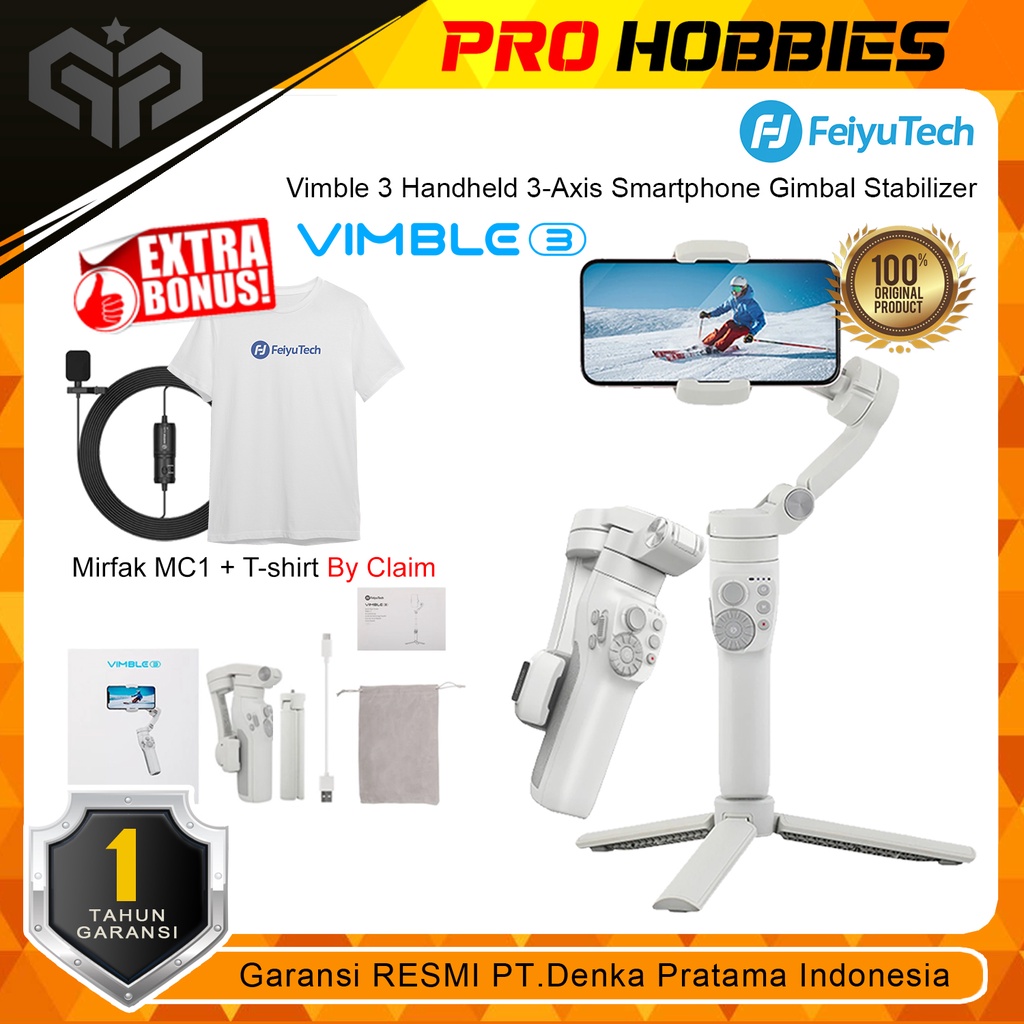 Vimble 3 Handheld 3-Axis Smartphone Gimbal Stabilizer