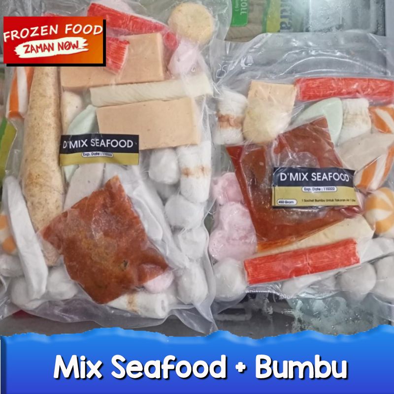 

Mix Seafood + Bumbu Tomyam 500gr