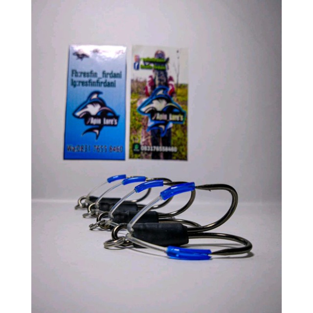 RANGKAIAN HOOK + PELINDUNG LURE/UMPAN. Jump frog, Geol, Propeller, umpan casting.