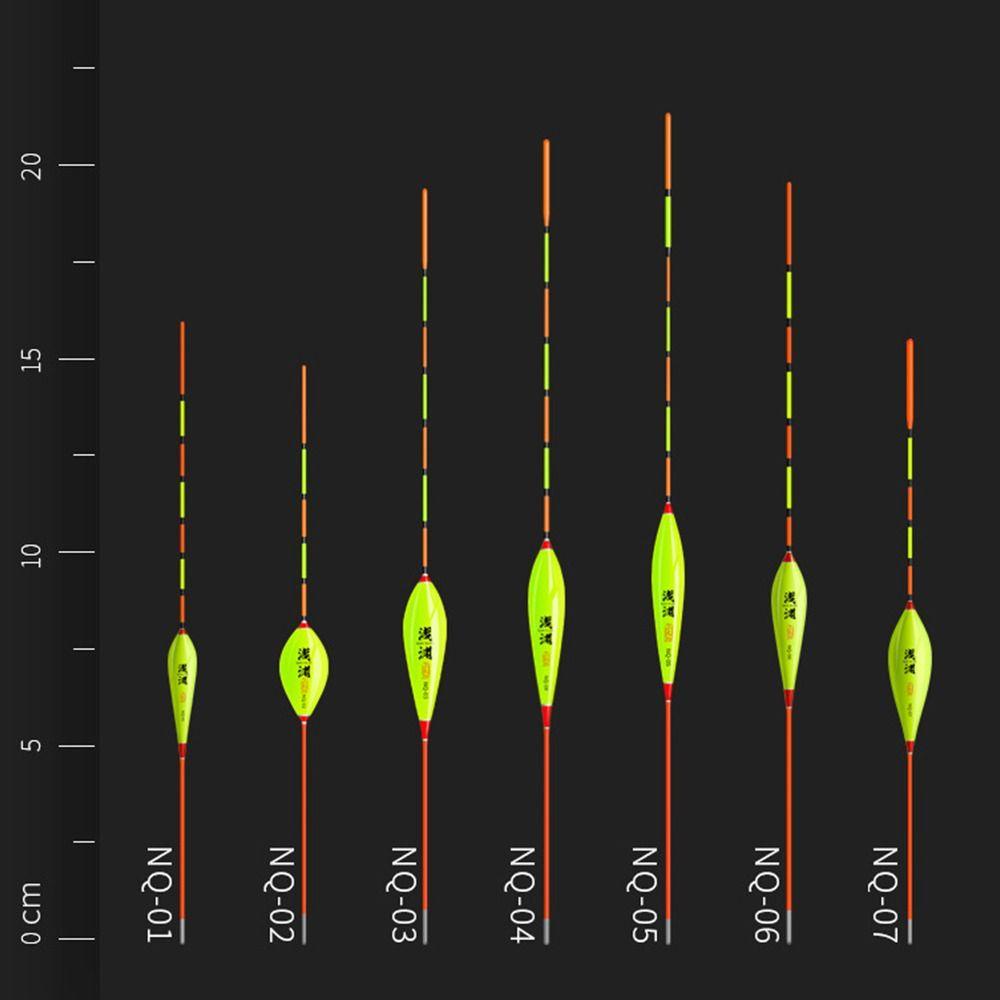 Top 2pcs Pelampung Pancing Kemboja Eye-catching Portable Sensitivitas Tahan Lama Bobber Float