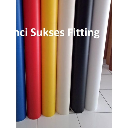 CS Deco sheet PVC Sheet pelapis lemari/meja, kayu/tripleks furnitur - Biru