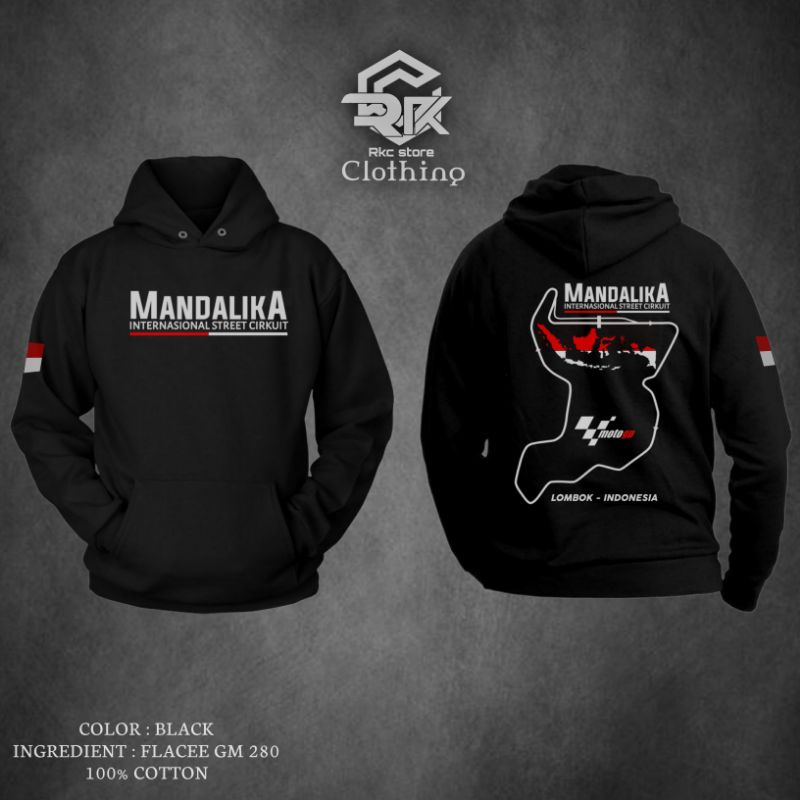 HODIE SWEATER CIRKUIT MANDALIKA MOTOGP INDONESIA M-XXL-SWEATER HODIE
