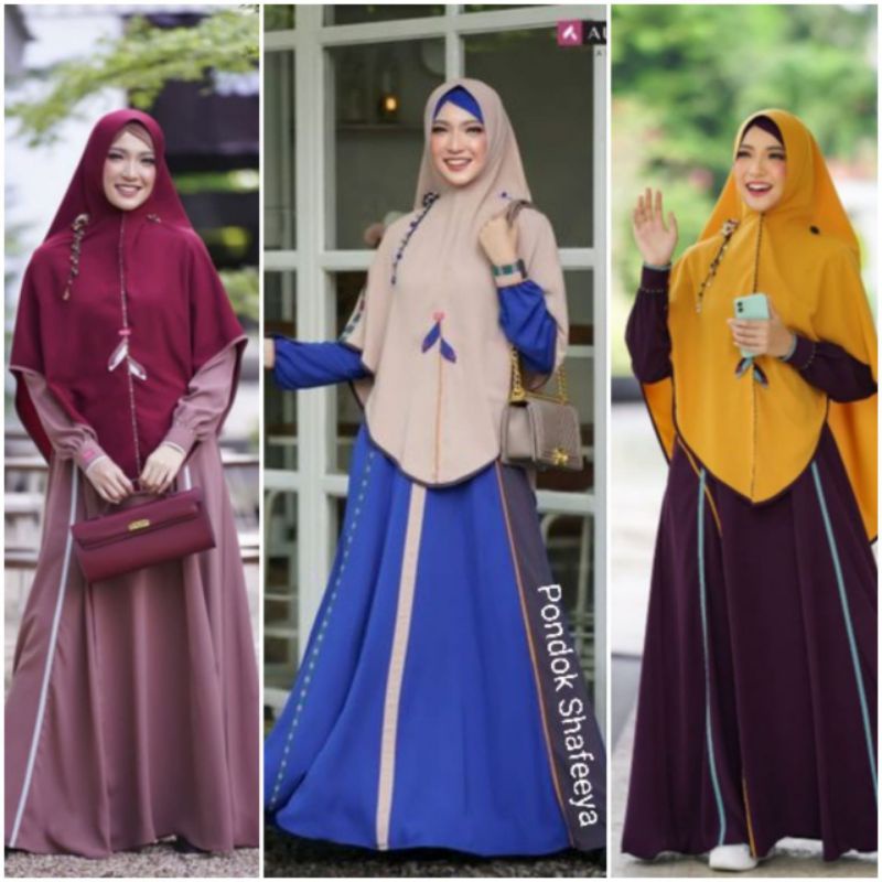 Aulia set gamis Aulia Savina Larissa 599