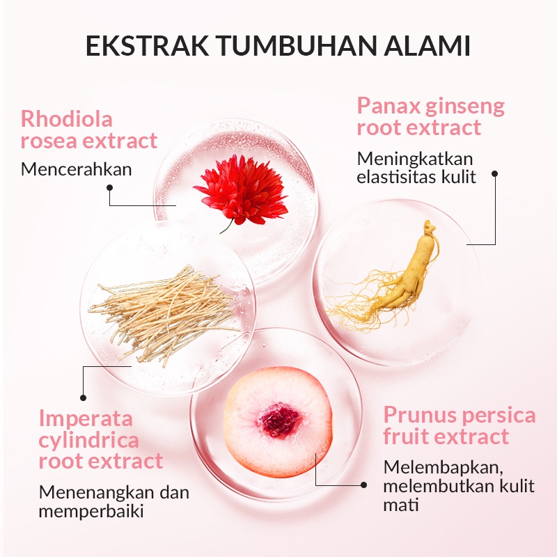 BISA COD  BPOM BIOAQUA Body Scrub Badan Peach Extract Fruit Exfoliation 140g Body Care Whitening Brightening RUMAH CANTIK 354