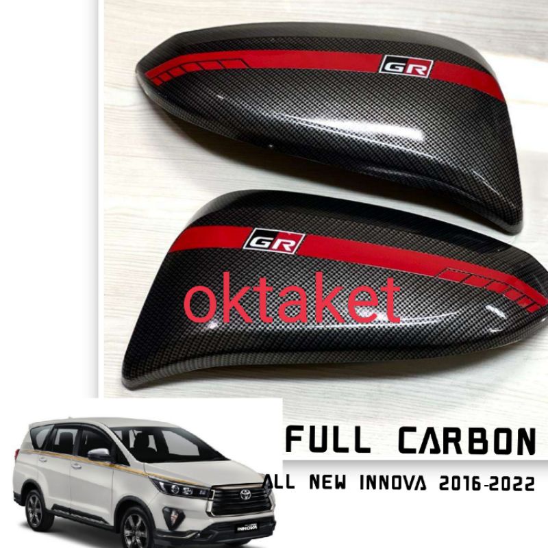 cover spion All new Innova 2016 2018 2020 2022 Gr Sport Carbon list Merah