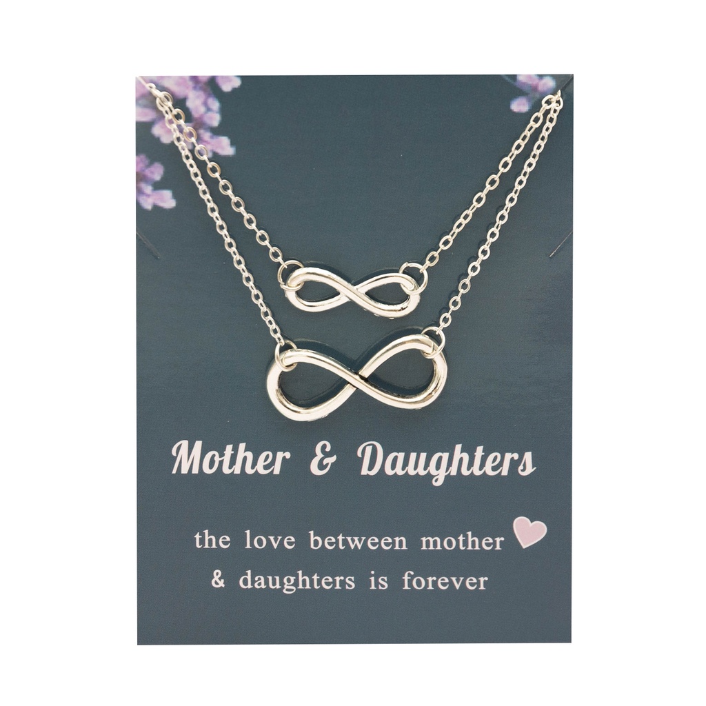 Kalung Liontin Mutiara Berlian Model Double Layer Untuk Hari Ibu