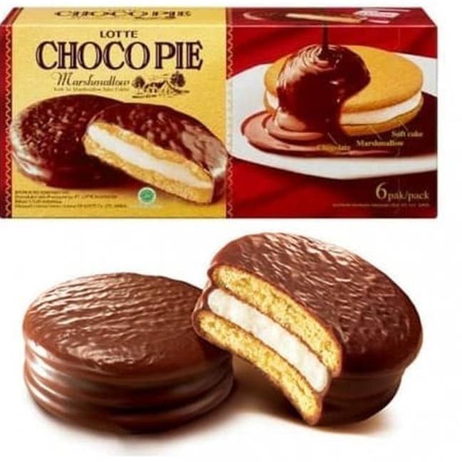 

KODE0w0Vk--Lotte Choco Pie Coklat Marshmallow Box 1 Pack Isi 12 pcsx28gr