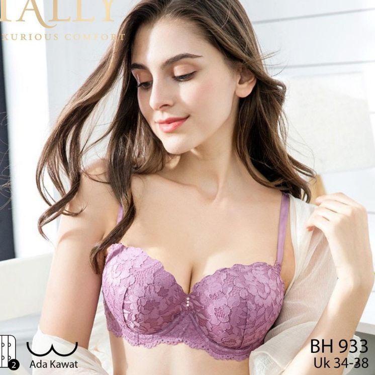 Terbaik Tally 933 Bra BH Berkawat Push Up Busa Sedang Cup B kecil
