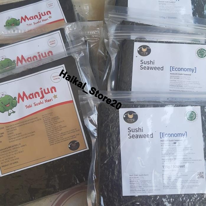 

Koleksi Terbaru MANJUN Nori Rumput Laut Halal | Nori Yaki Sushi Gimbap | Import Seaweed U7Y!