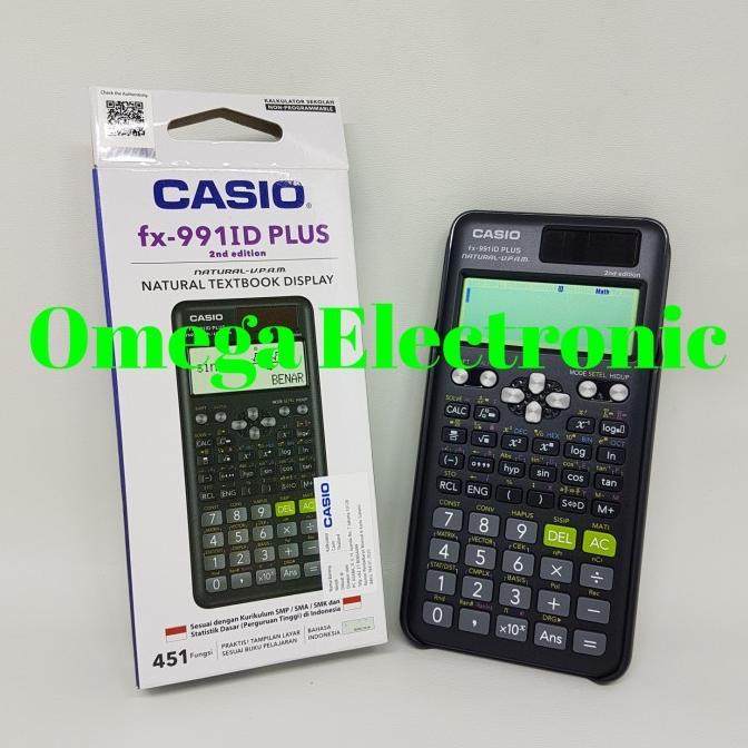 

[DIJUAL] CASIO FX 991 ID PLUS - SCIENTIFIC KALKULATOR BERKUALITAS E8576TRB