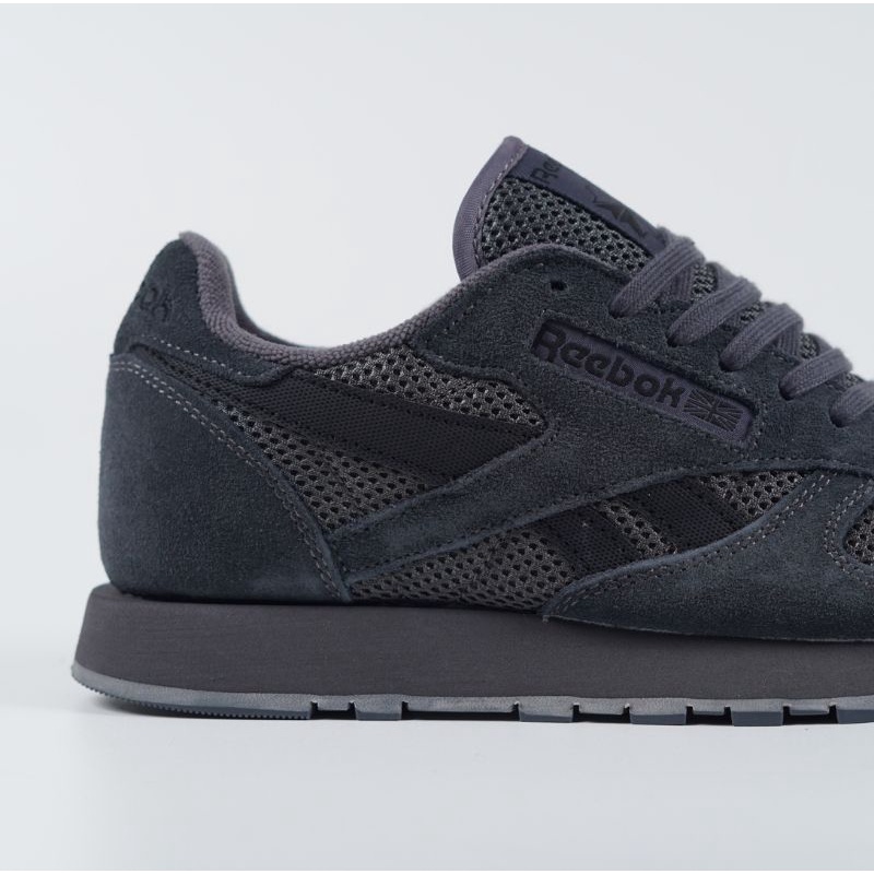 Sepatu Reebok Classic Leather Utility Dark Grey