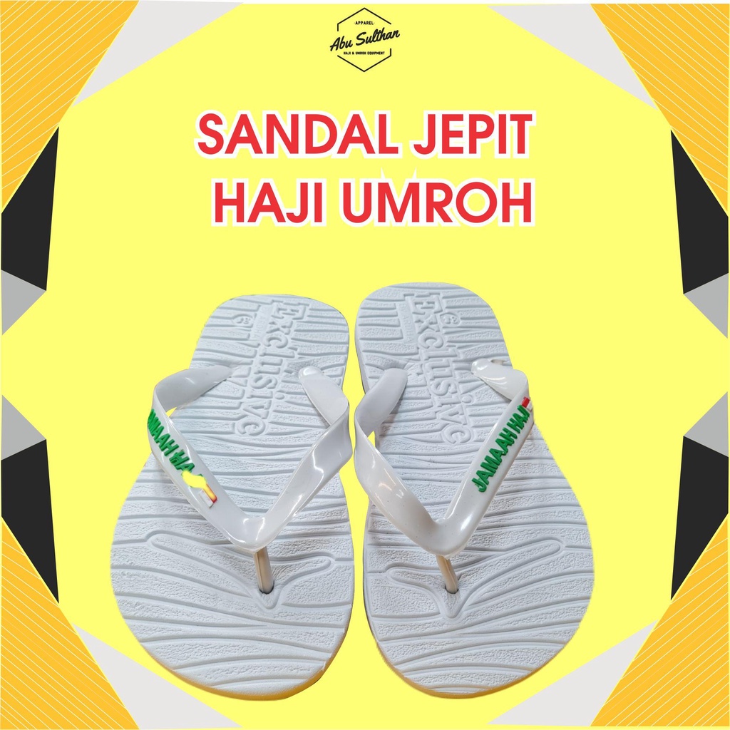 Jual Sendal Jepit Haji Exclusive Haji Umroh Sandal Jepit Alas Kaki