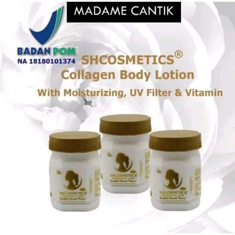 Bibit collagen shcosmetics/collagen body lotion 115ml