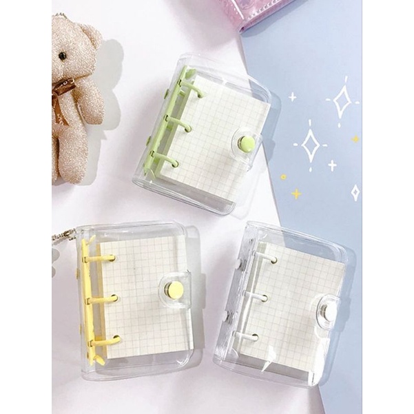 

[Booked] - Clear Mini Binder