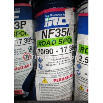 BAN LUAR IRC 70/90-17 NF35 M Kode 790091