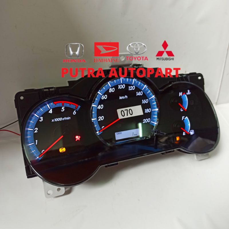 speedometer kilometer grand fortuner diesel manual 2012-2015 original