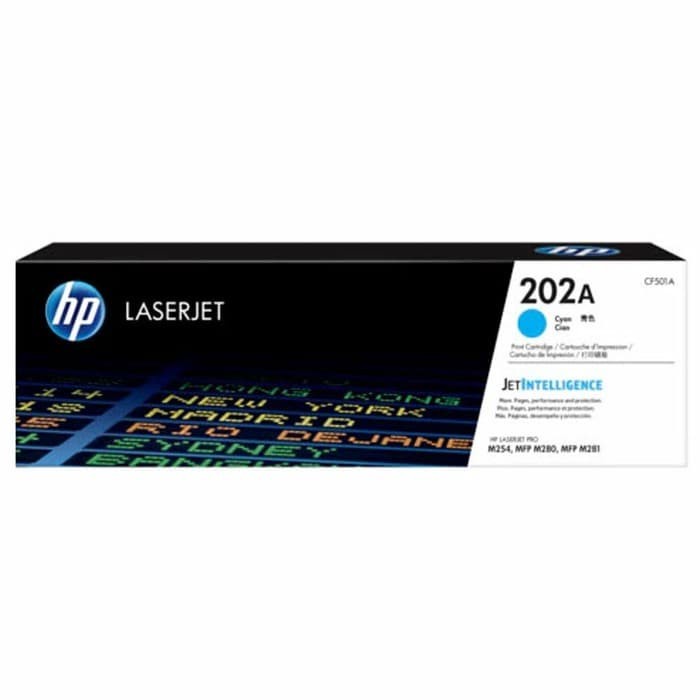 Toner HP 202A Cyan ( CF501A ) Original