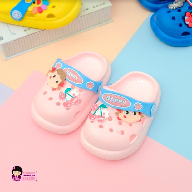 littlekiddoss Sendal Bapao Anak Laki-Laki Import Sandal Eva Anak Perempuan 1 Tahun - 6 Tahun SH2140N