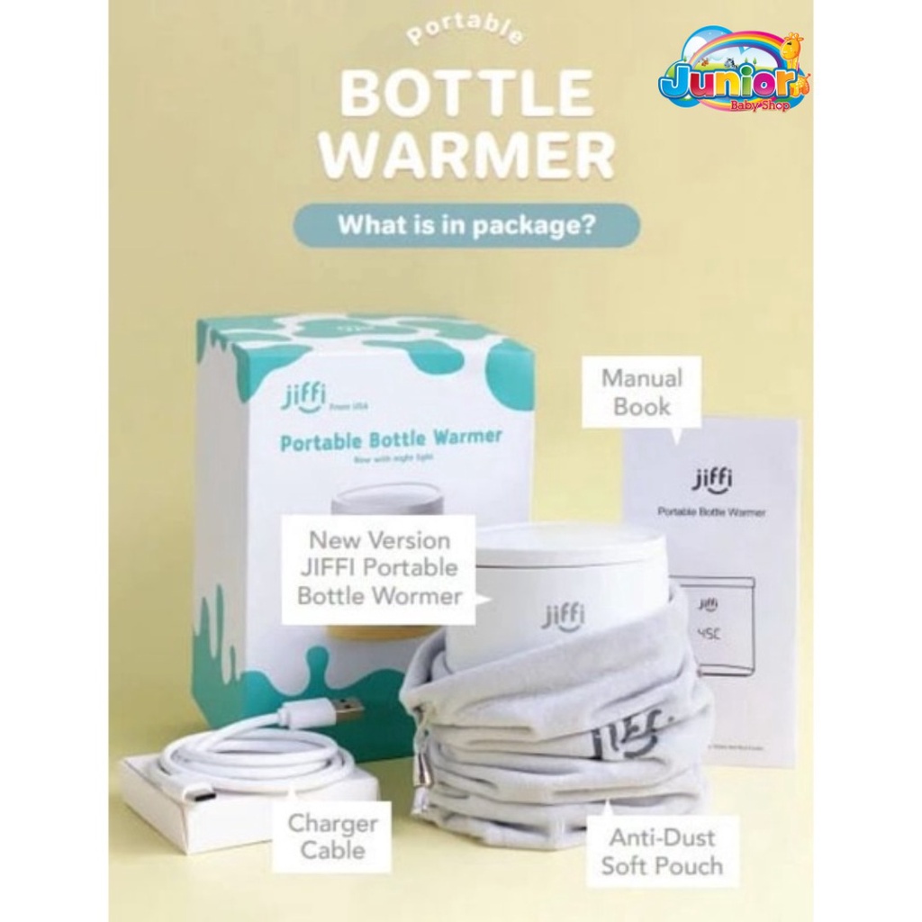 Jiffi Portable Milk Bottle Warmer V.2.0