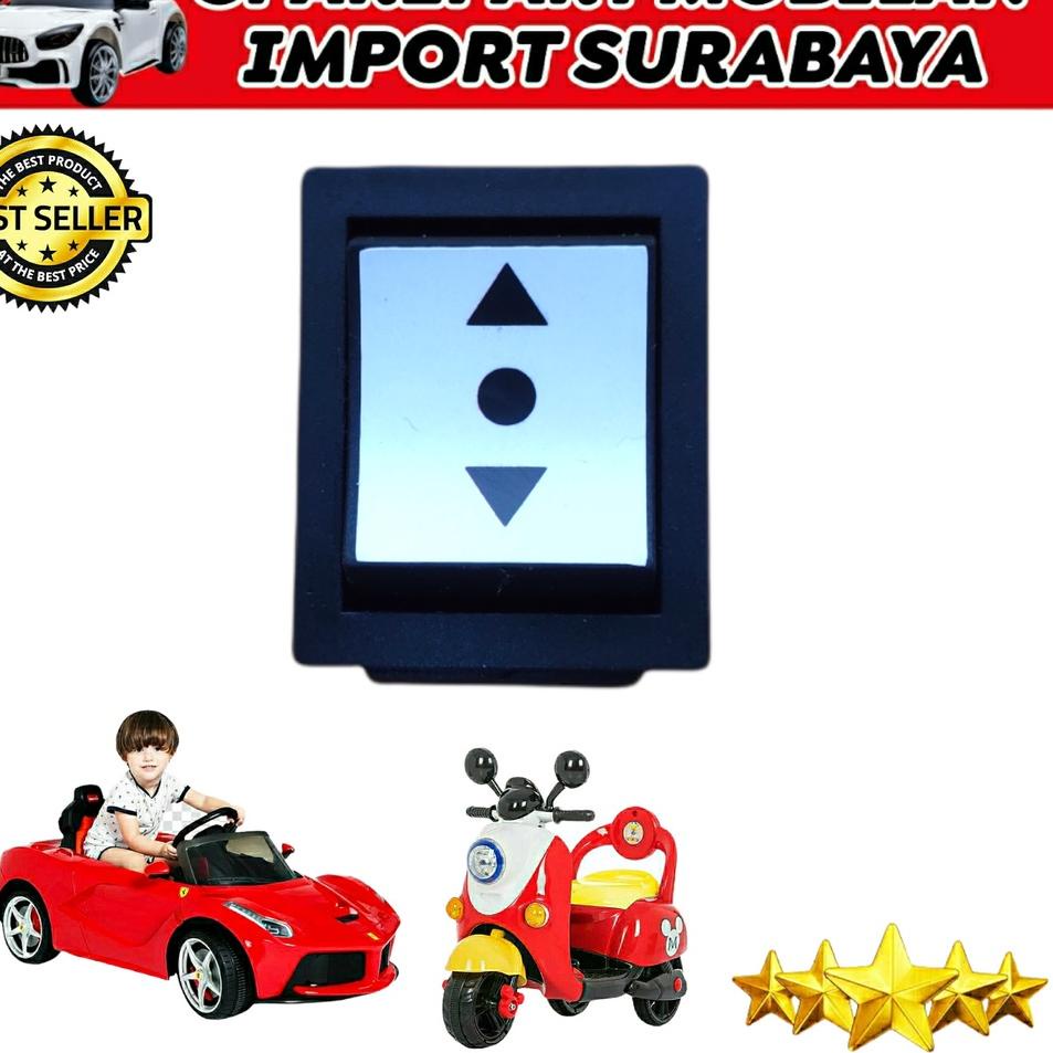 TOMBOL MAJU MUNDUR SAKLAR FORWARD STOP BACK MOBIL AKI MAINAN RC ANAK TUAS MOBILAN AKI PLIKO PMB PROT