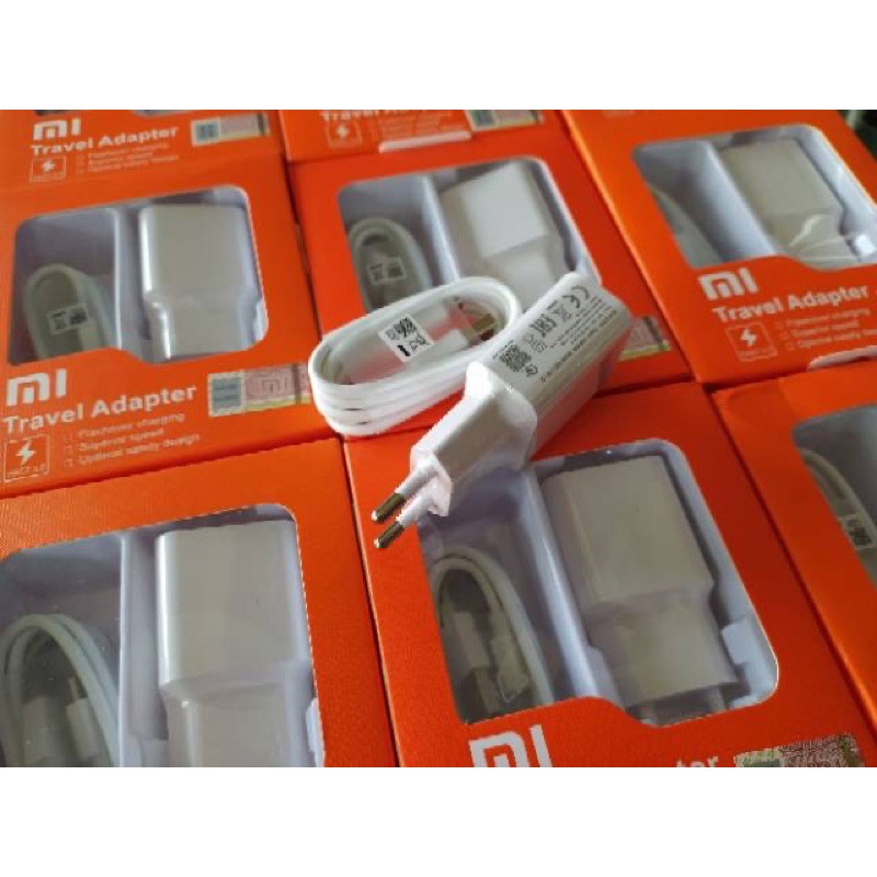 TERLARIS CHARGER XIAOMI REDMI 6 6A 5A 4A 4X 3 3S NOTE 3 [ MDY-08-EI ] ORIGINAL Micro dan tipeC