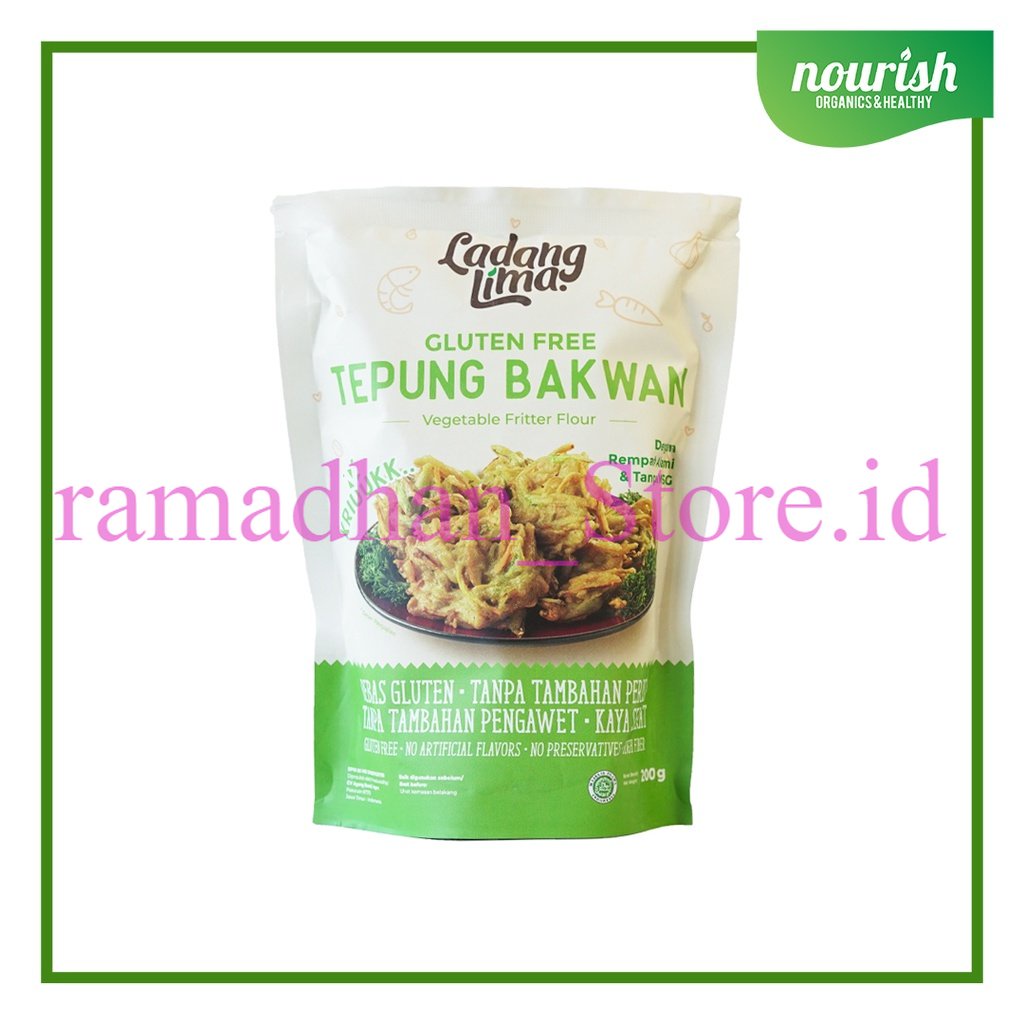 

Ladang Lima, Tepung Bakwan Gluten Free 200gr _Ramadhan_Store.id