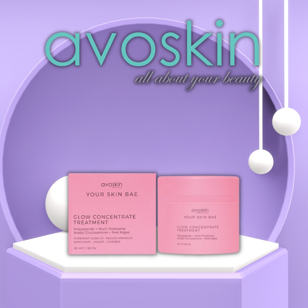 Jual Avoskin Your Skin Bae Glow Concentrate Treatment Polypeptide ...