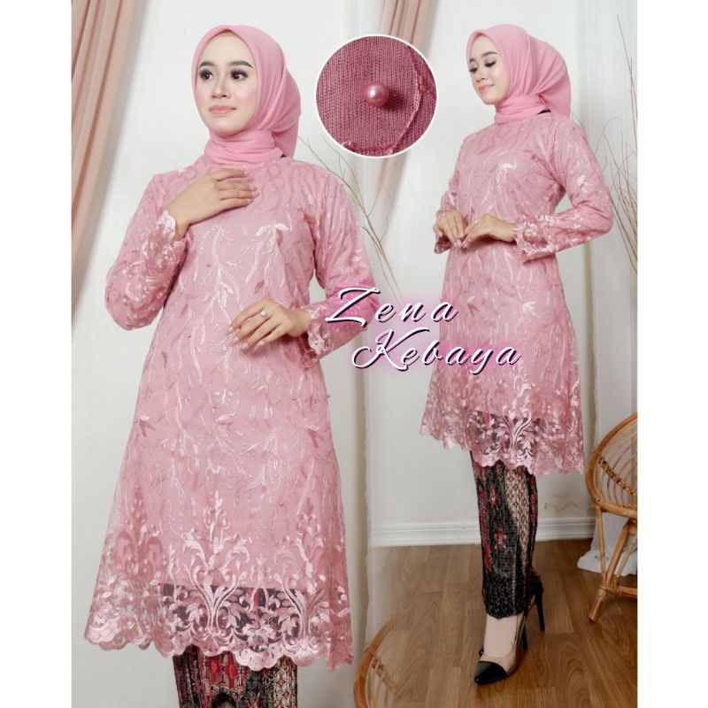 SET KEBAYA TUNIK TILLE KEBAYA MODERN KEBAYA PESTA