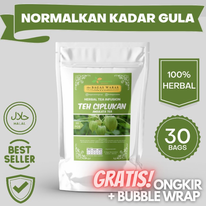 

ORIGINAL MURAH teh ciplukan teh daun ciplukan herbal tea obat herb2al isi 30 bags
