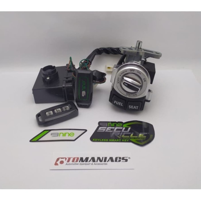 SMART KEYLESS KEY YAMAHA NMAX NEW 155cc 2020 SENSOR ALARM GETAR BUNYI